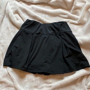 Cute black athletic fabric skort